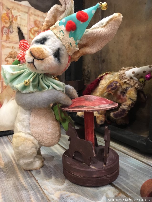 Блиц...кролик-тедди — Авторские мишки Тедди и друзья: фото