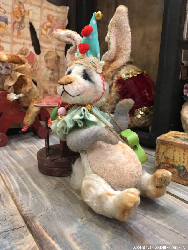 Блиц...кролик-тедди — Авторские мишки Тедди и друзья: фото (фото 8)