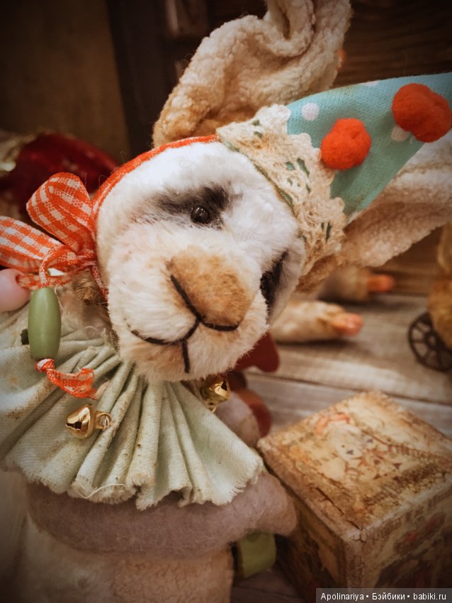 Блиц...кролик-тедди — Авторские мишки Тедди и друзья: фото