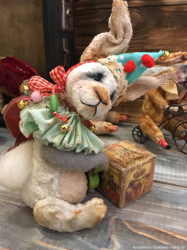 Блиц...кролик-тедди — Авторские мишки Тедди и друзья: фото