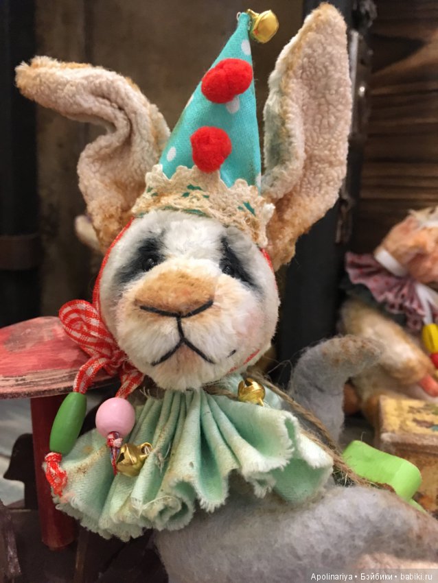 Блиц...кролик-тедди — Авторские мишки Тедди и друзья: фото (фото 10)