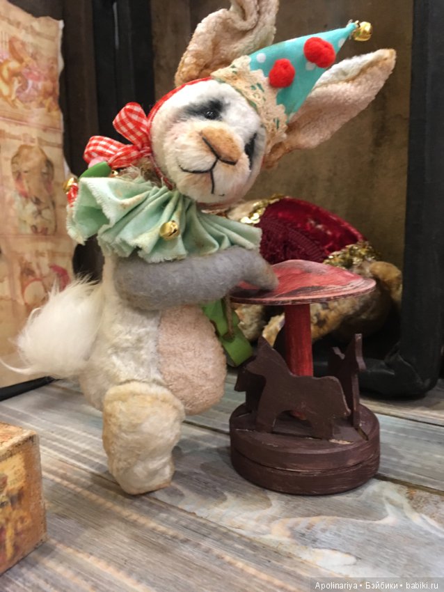 Блиц...кролик-тедди — Авторские мишки Тедди и друзья: фото