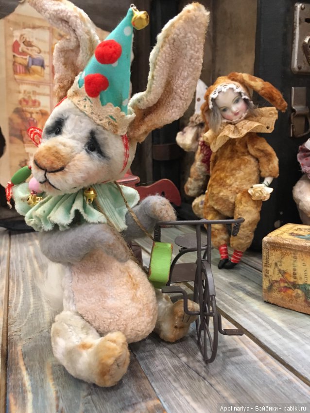 Блиц...кролик-тедди — Авторские мишки Тедди и друзья: фото