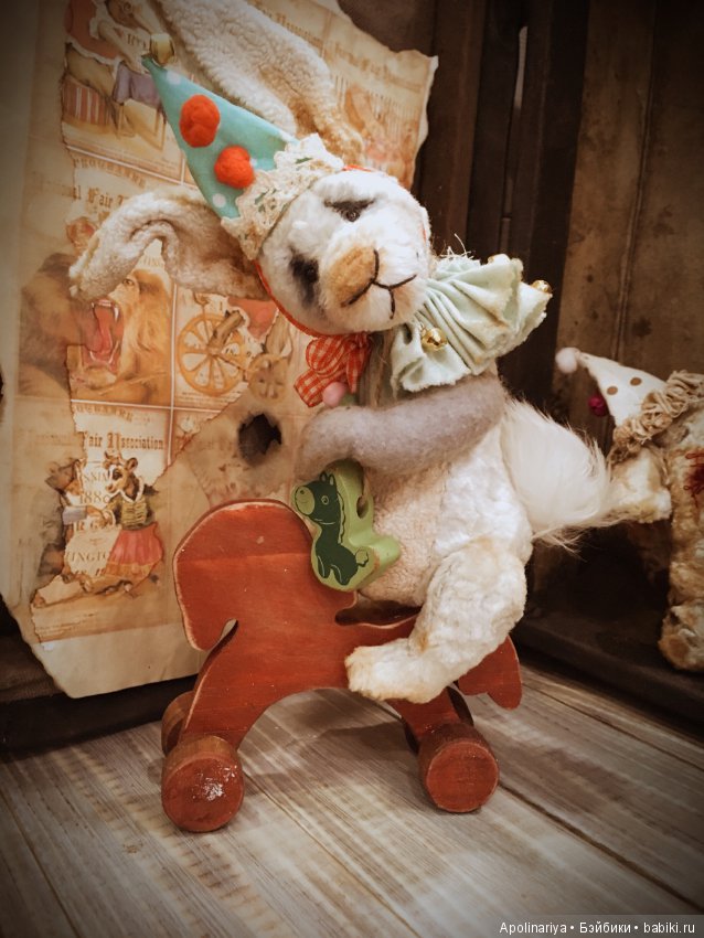 Блиц...кролик-тедди — Авторские мишки Тедди и друзья: фото