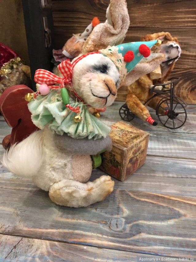 Блиц...кролик-тедди — Авторские мишки Тедди и друзья: фото