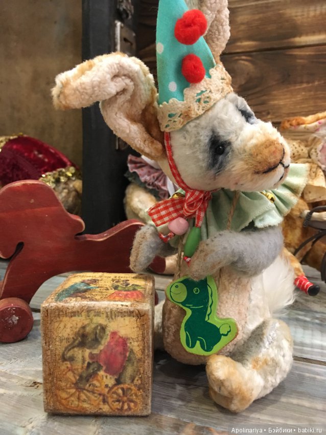 Блиц...кролик-тедди — Авторские мишки Тедди и друзья: фото