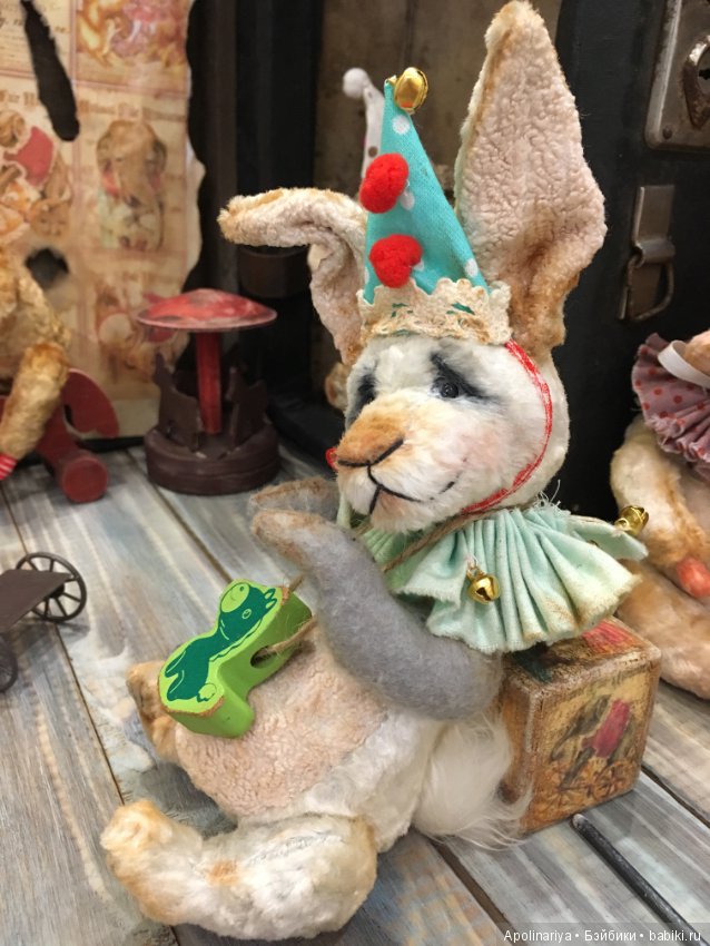 Блиц...кролик-тедди — Авторские мишки Тедди и друзья: фото