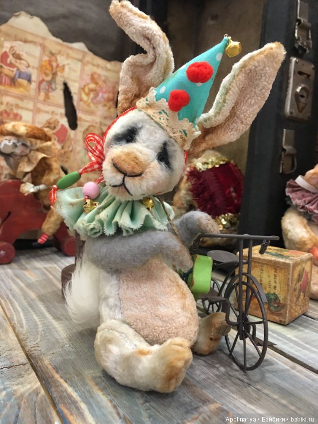 Блиц...кролик-тедди — Авторские мишки Тедди и друзья: фото