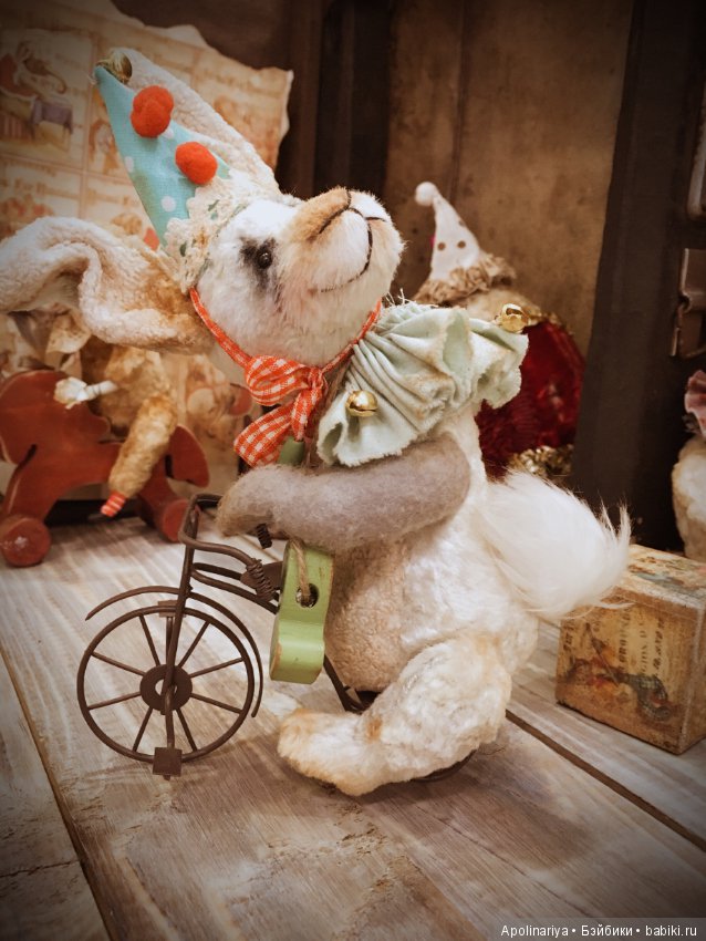 Блиц...кролик-тедди — Авторские мишки Тедди и друзья: фото