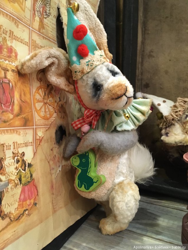 Блиц...кролик-тедди — Авторские мишки Тедди и друзья: фото