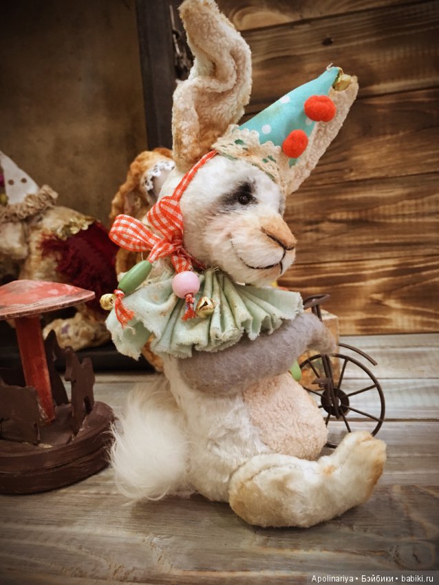 Блиц...кролик-тедди — Авторские мишки Тедди и друзья: фото