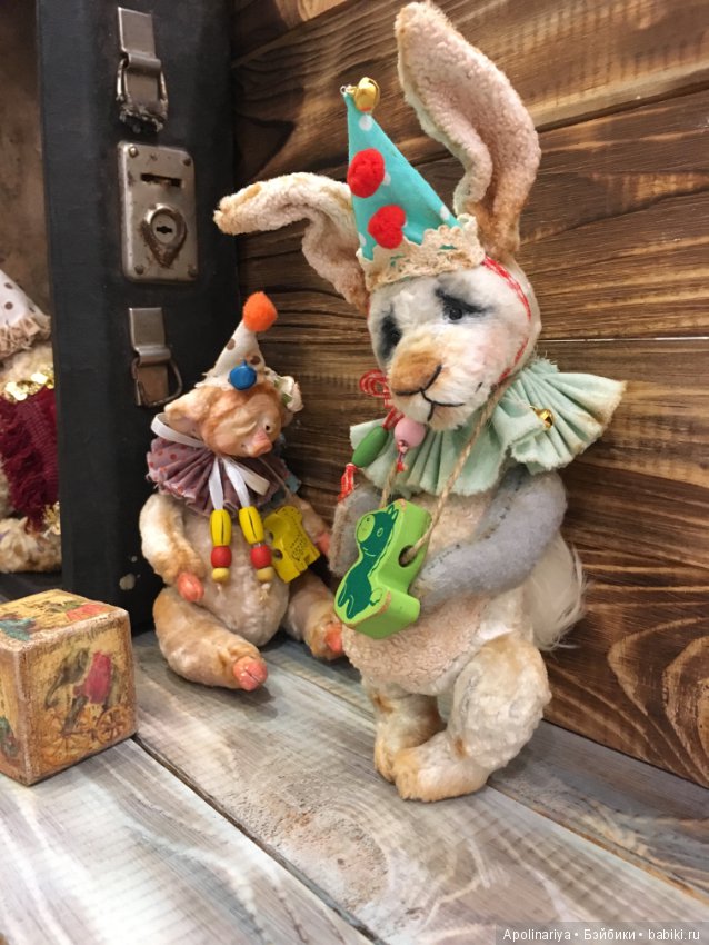 Блиц...кролик-тедди — Авторские мишки Тедди и друзья: фото (фото 7)