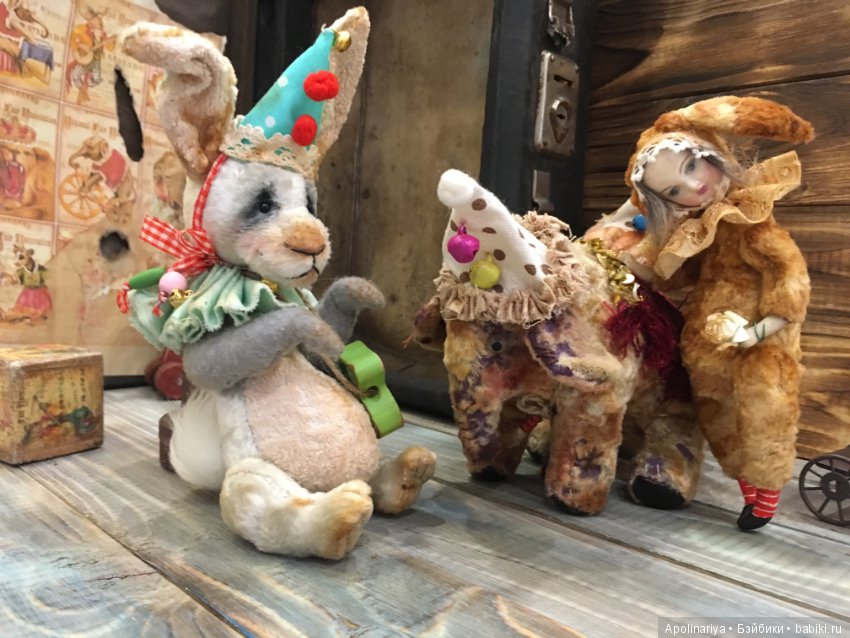 Блиц...кролик-тедди — Авторские мишки Тедди и друзья: фото