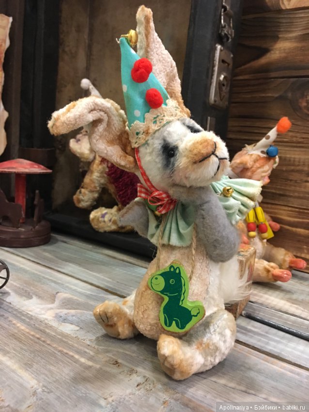 Блиц...кролик-тедди — Авторские мишки Тедди и друзья: фото (фото 3)