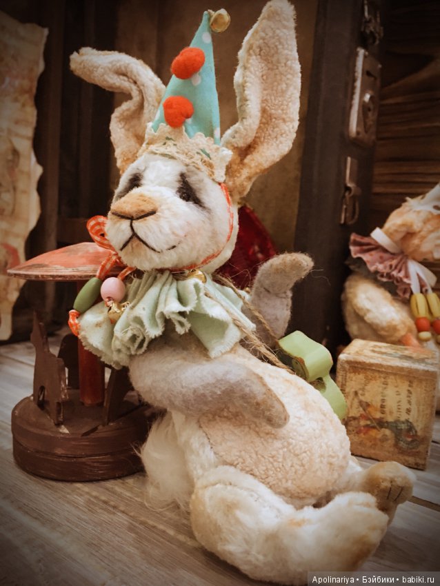 Блиц...кролик-тедди — Авторские мишки Тедди и друзья: фото