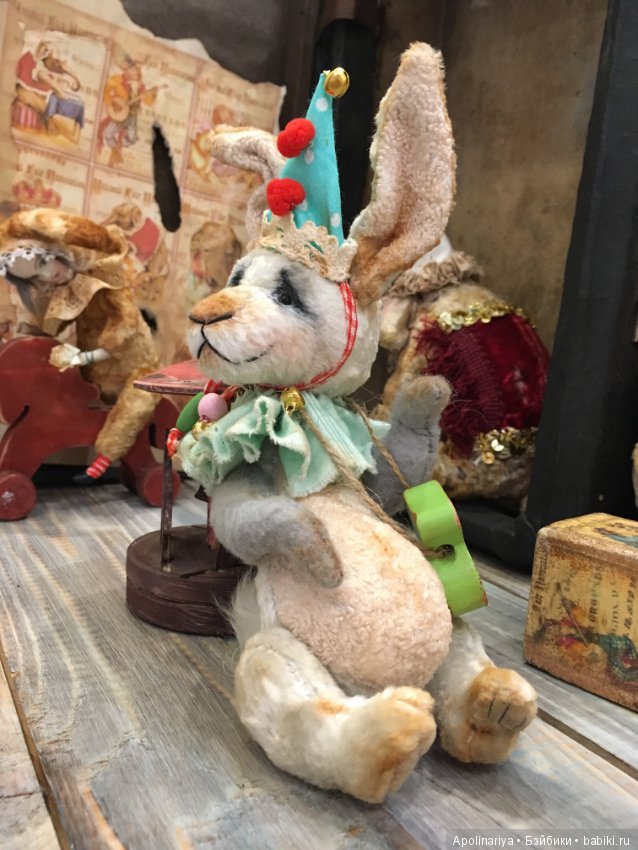 Блиц...кролик-тедди — Авторские мишки Тедди и друзья: фото