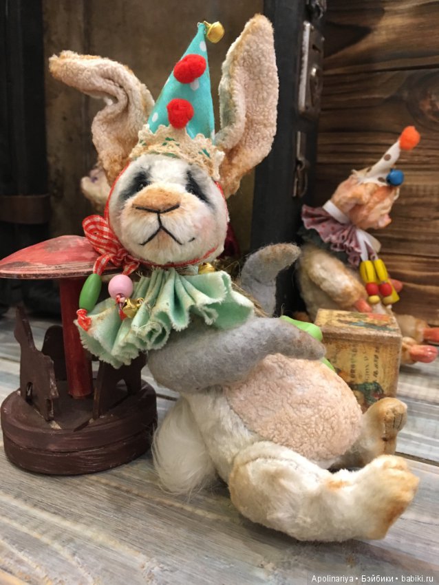 Блиц...кролик-тедди — Авторские мишки Тедди и друзья: фото (фото 9)