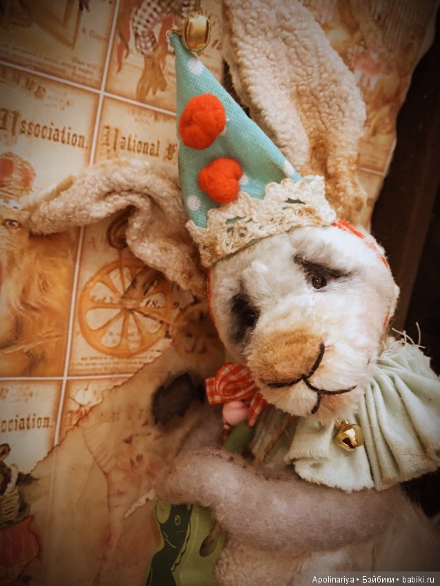 Блиц...кролик-тедди — Авторские мишки Тедди и друзья: фото