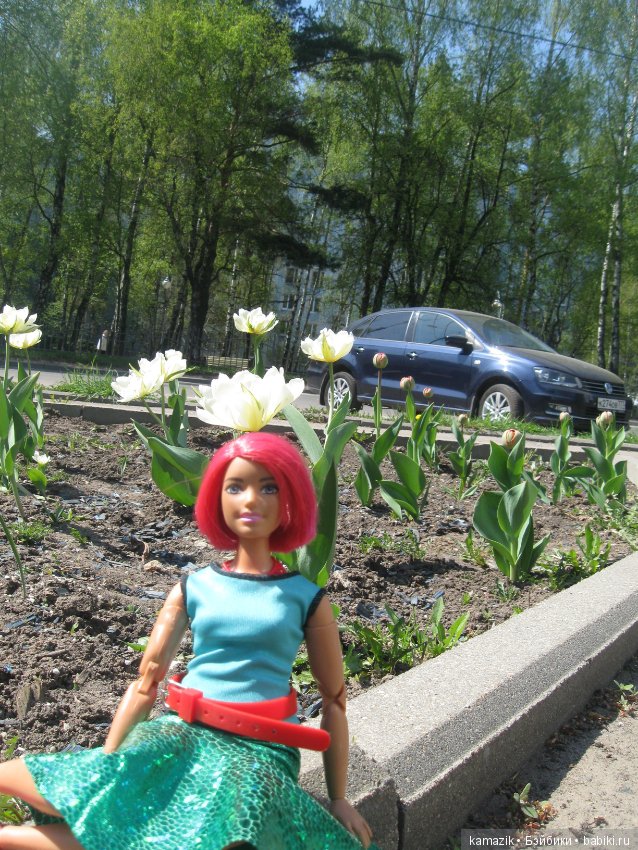 Район Камазовка. Мисс Ритка продолжает гулять