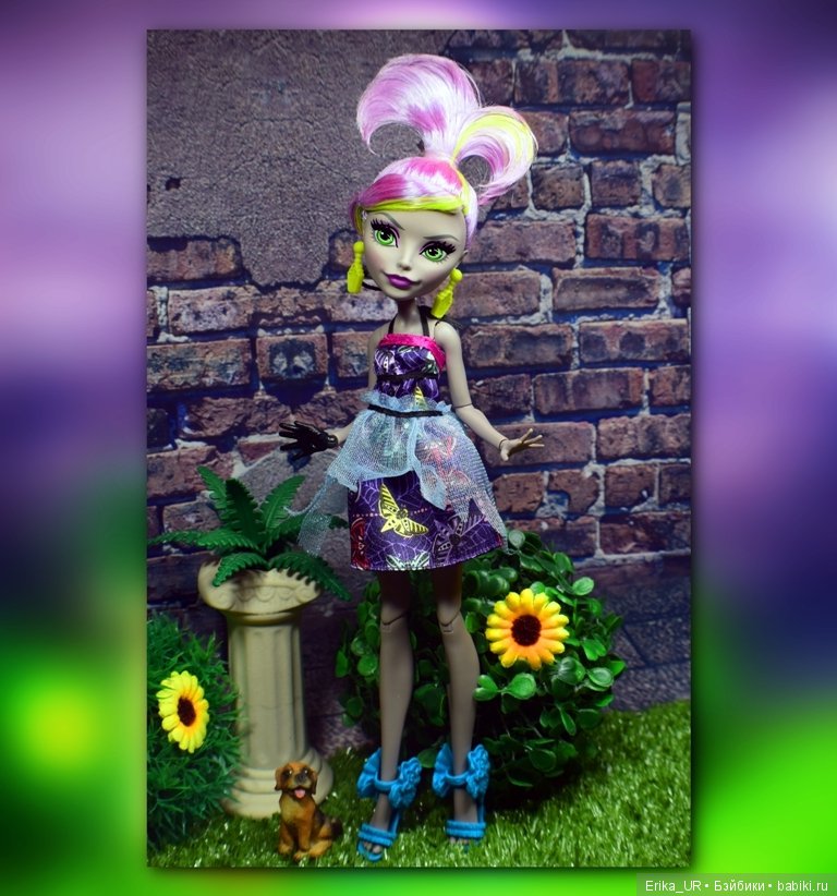 Куклы с прическами из прядок двух цветов (фото 3)