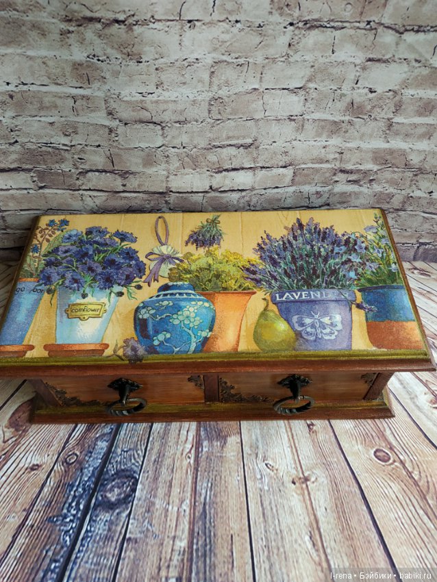 Комодик в стиле Прованс — Другие хобби и увлечения: сад (фото 4)