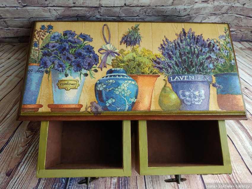 Комодик в стиле Прованс — Другие хобби и увлечения: сад (фото 3)