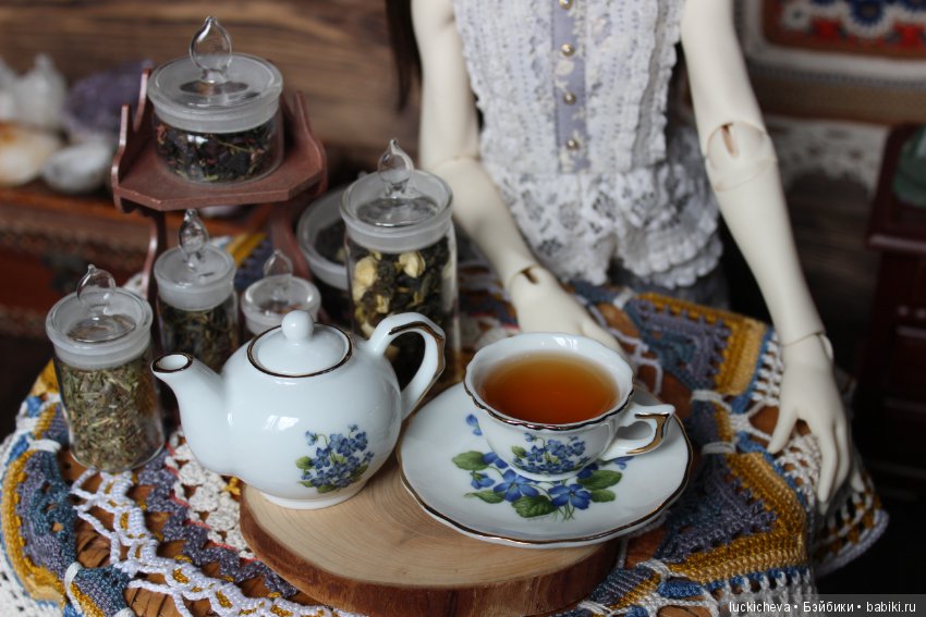 Файлин и чайное настроение. Наш новый фотосет под названием "Чайная магия"