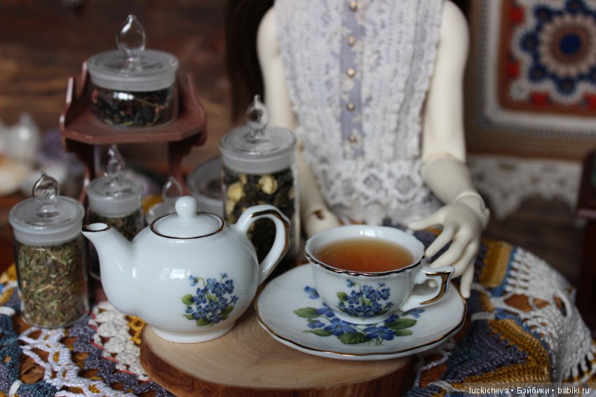 Файлин и чайное настроение. Наш новый фотосет под названием "Чайная магия"