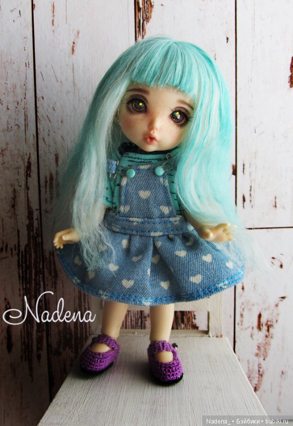 Ментоловая девочка — Одежда и обувь для кукол BJD (БЖД): 1/3 (фото 2)