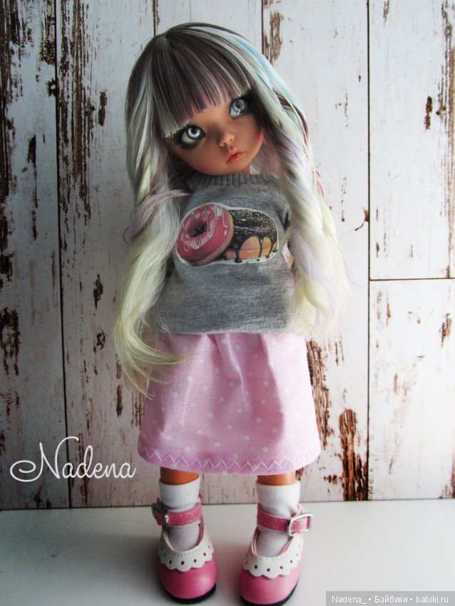 Парик из остатков — Одежда и обувь для кукол BJD (БЖД): 1/3