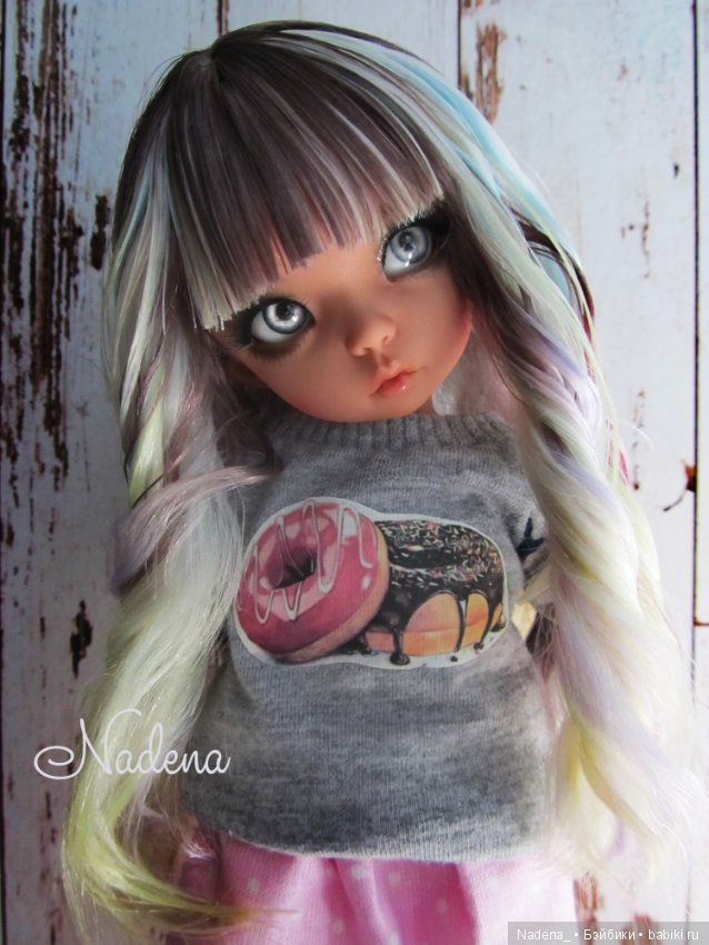 Парик из остатков — Одежда и обувь для кукол BJD (БЖД): 1/3 (фото 2)