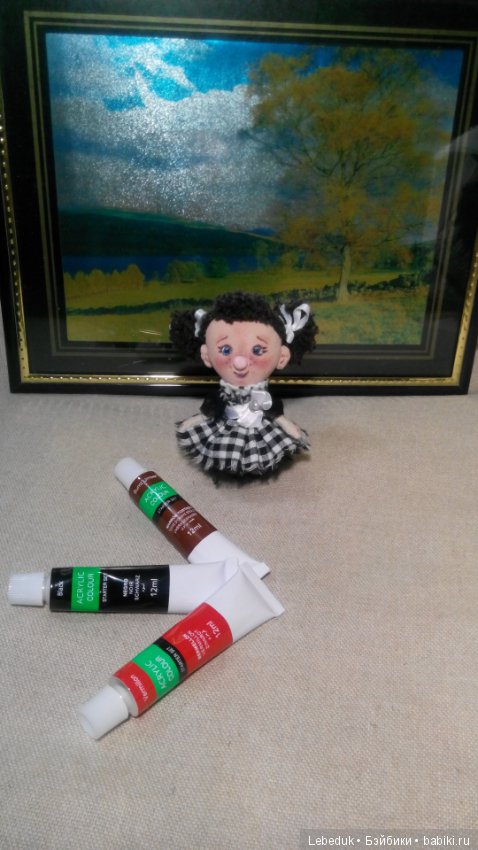 Текстильные мини-куколки / автор Людмила Лебедюк (фото 5)