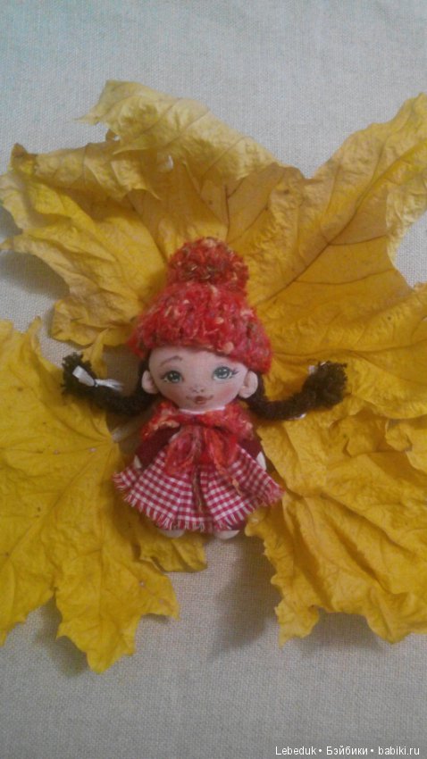 Текстильные мини-куколки / автор Людмила Лебедюк (фото 9)