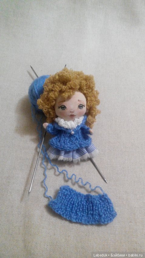 Текстильные мини-куколки / автор Людмила Лебедюк (фото 6)