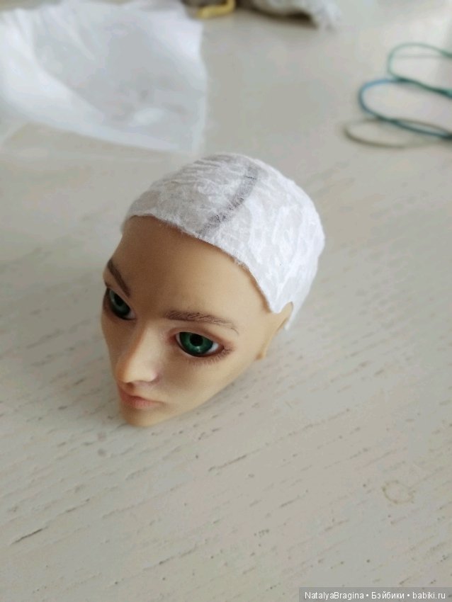 Парик — Авторские шарнирные куклы своими руками: лепка