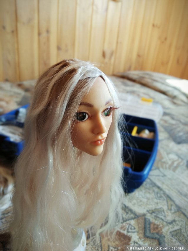 Парик — Авторские шарнирные куклы своими руками: лепка (фото 4)