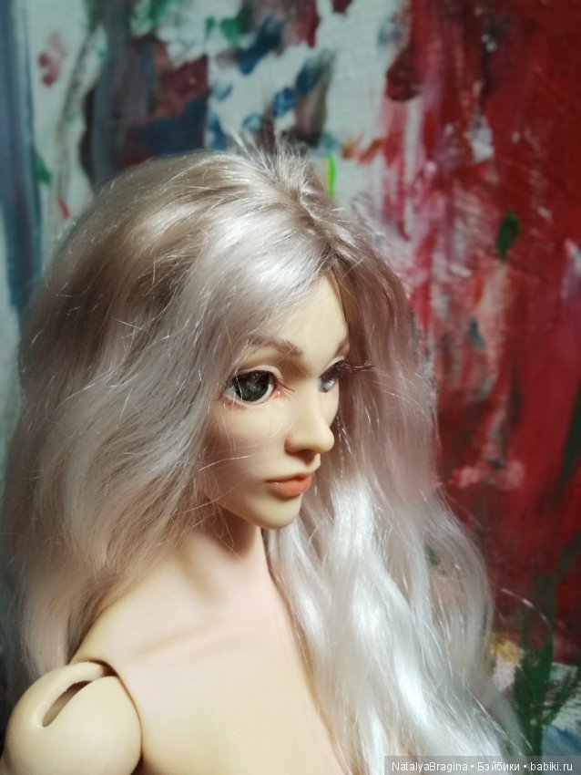 Парик — Авторские шарнирные куклы своими руками: лепка (фото 10)