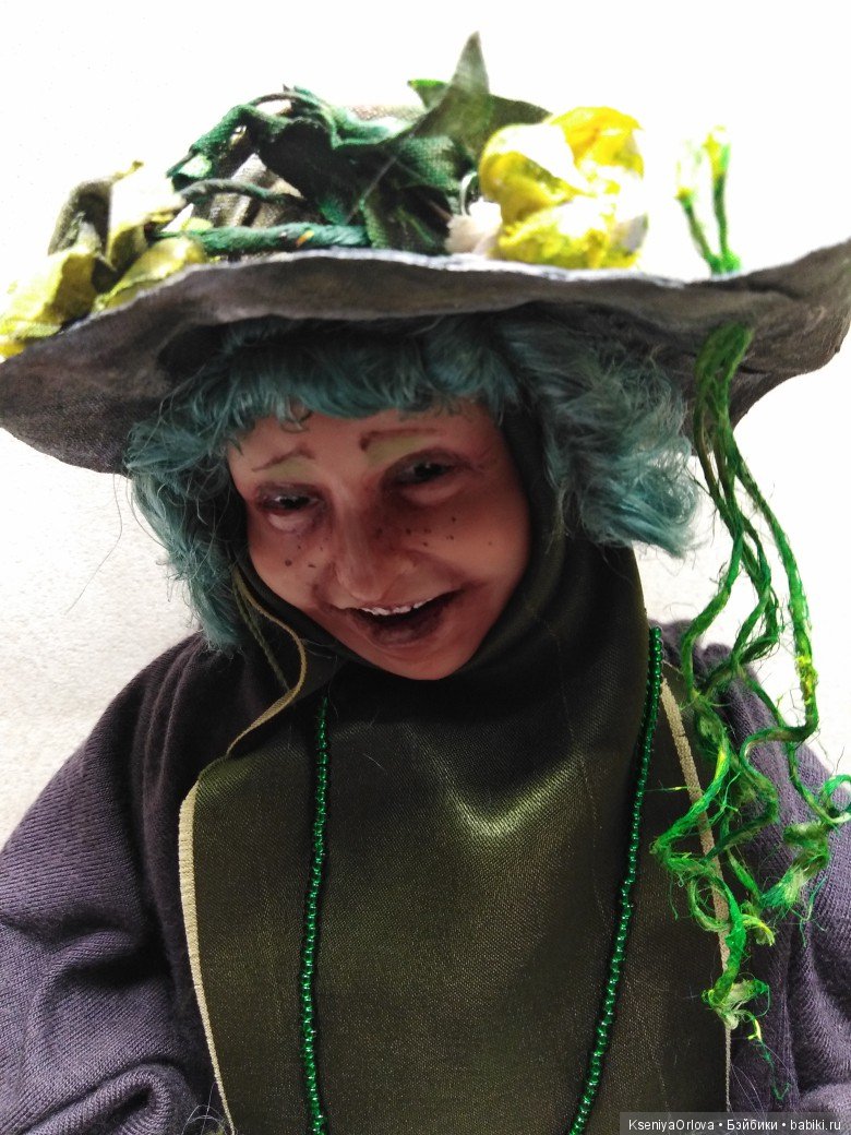 Кукла Мама-Жаба — Лепка авторских кукол: полимерная глина