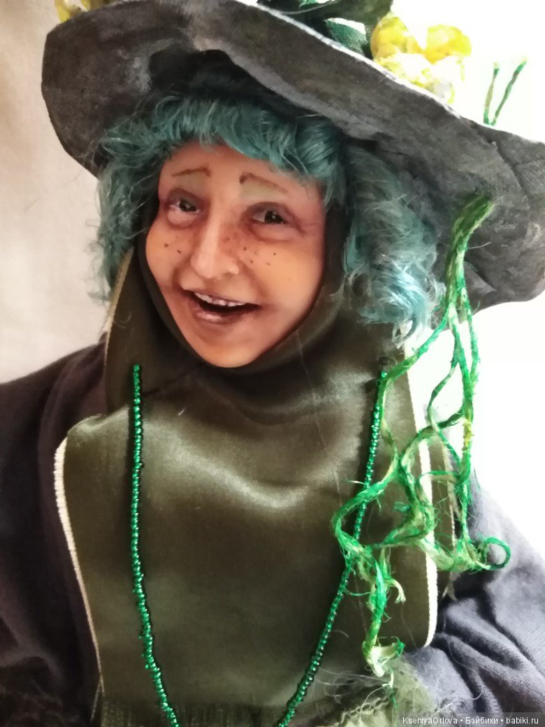 Кукла Мама-Жаба — Лепка авторских кукол: полимерная глина (фото 3)