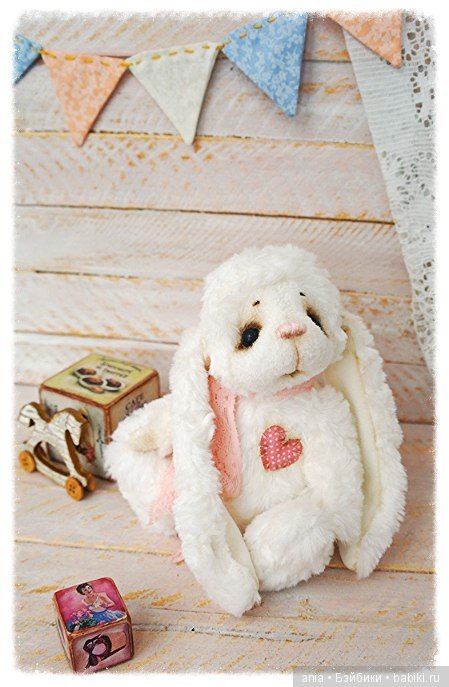 Зайка Неженка, авторская выкройка Натальи Кичевой