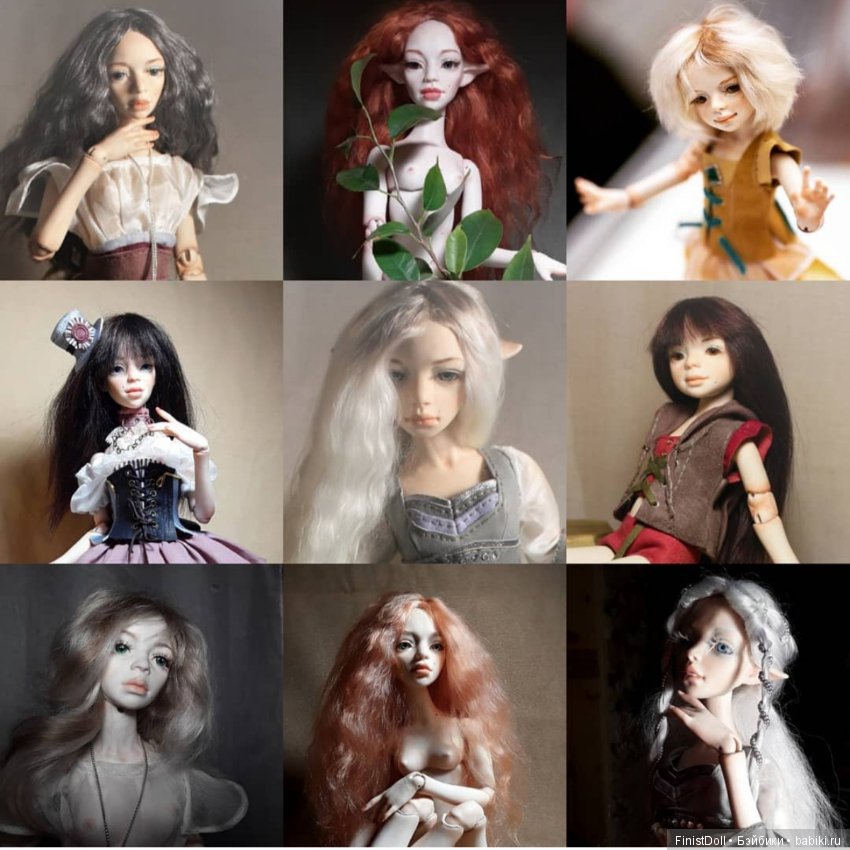 Мои малышки — Авторские шарнирные куклы своими руками: лепка