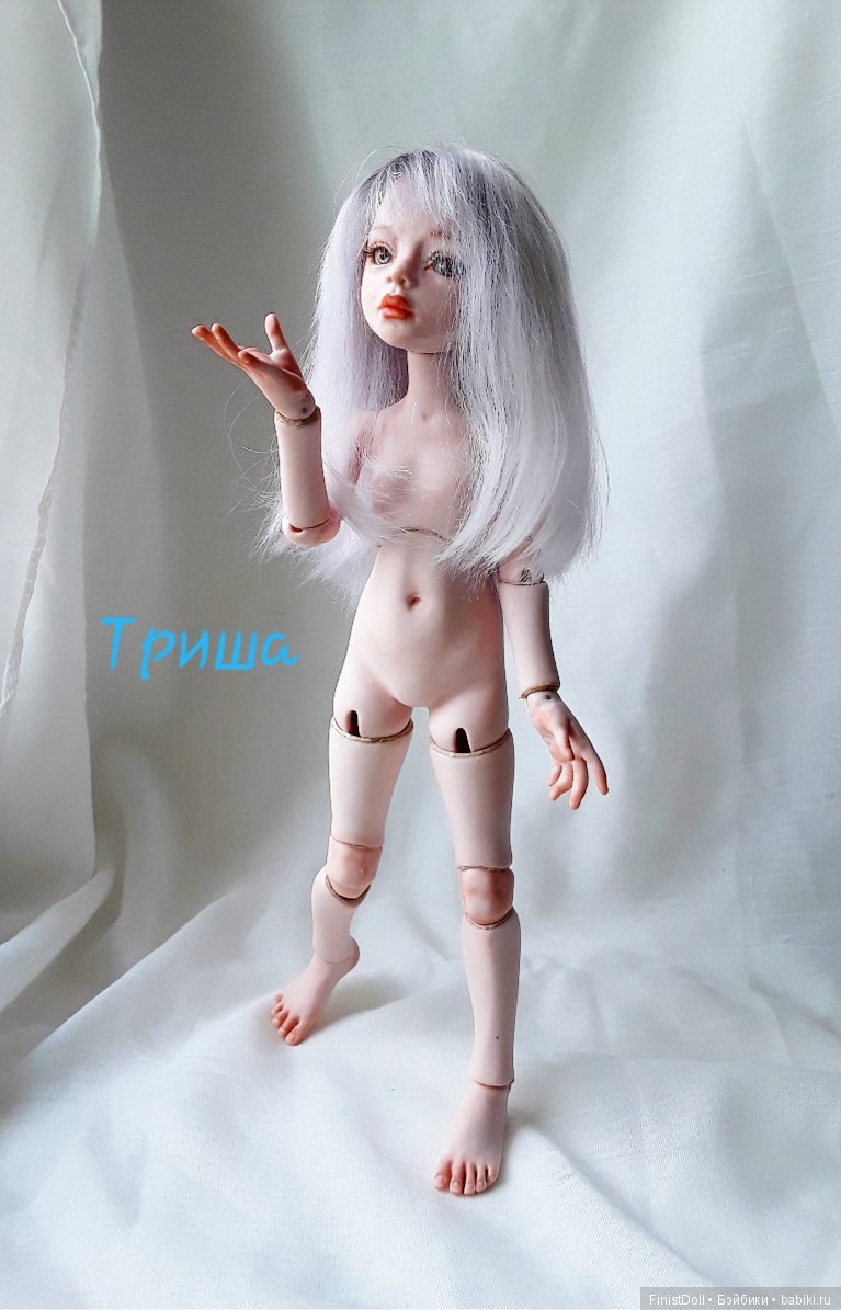 Моя нежная Триша — Авторские шарнирные куклы своими руками: лепка (фото 3)