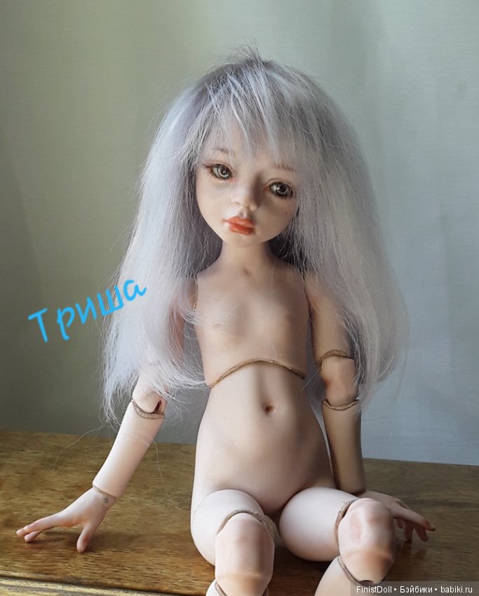 Моя нежная Триша — Авторские шарнирные куклы своими руками: лепка (фото 7)