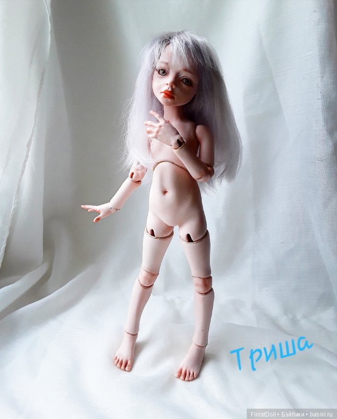 Моя нежная Триша — Авторские шарнирные куклы своими руками: лепка (фото 2)