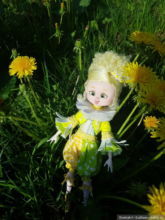 Ромашка. ООАК — ООАК и репейнт игровых кукол: Bratz (фото 4)