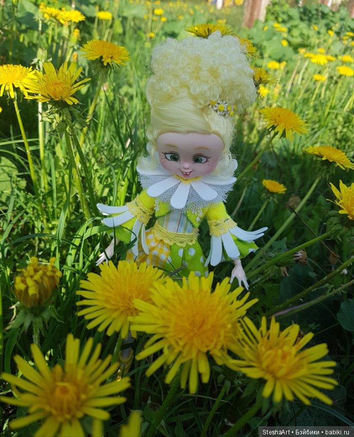 Ромашка. ООАК — ООАК и репейнт игровых кукол: Bratz (фото 2)