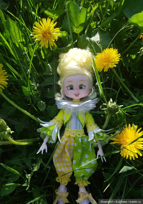 Ромашка. ООАК — ООАК и репейнт игровых кукол: Bratz (фото 5)