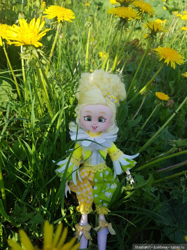 Ромашка. ООАК — ООАК и репейнт игровых кукол: Bratz (фото 3)