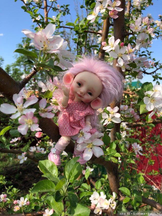 Цветочная Мышка — Куклы Nikki Britt (Никки Бритт): авторские BJD (БЖД)