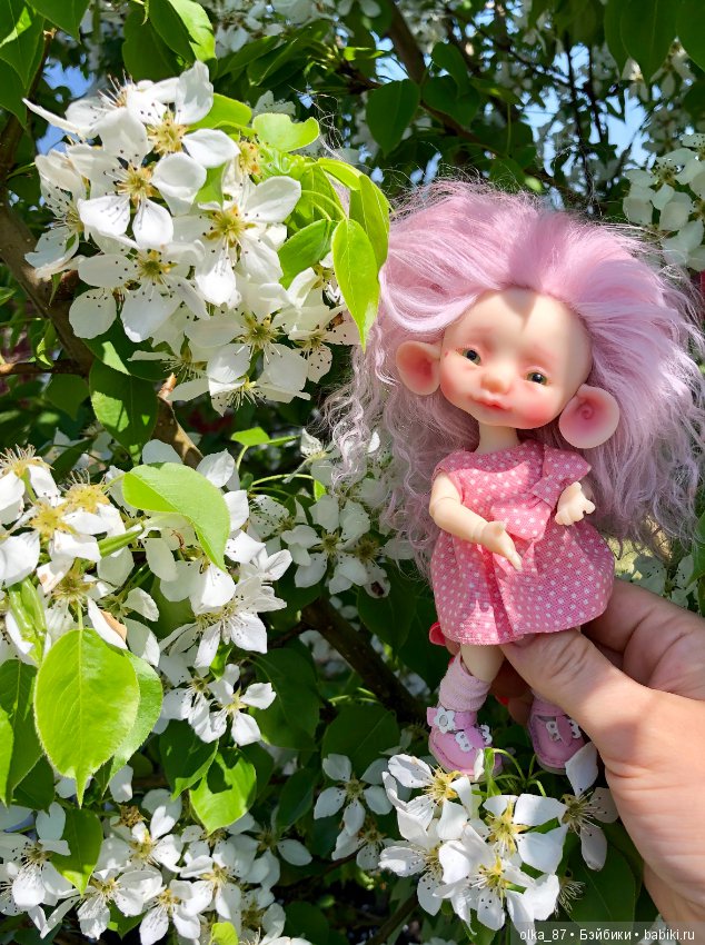 Цветочная Мышка — Куклы Nikki Britt (Никки Бритт): авторские BJD (БЖД) (фото 2)